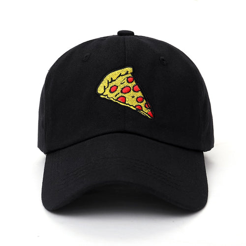 2017 new pizza embroidery Baseball Cap Women Men