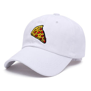 2017 new pizza embroidery Baseball Cap Women Men