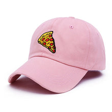 Load image into Gallery viewer, 2017 new pizza embroidery Baseball Cap Women Men
