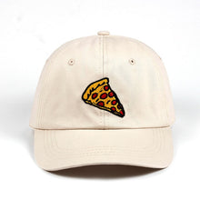 Load image into Gallery viewer, 2017 new pizza embroidery Baseball Cap Women Men