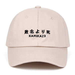 1Cotton   Kamikaze Dad Hat Baseball Cap For Men Women